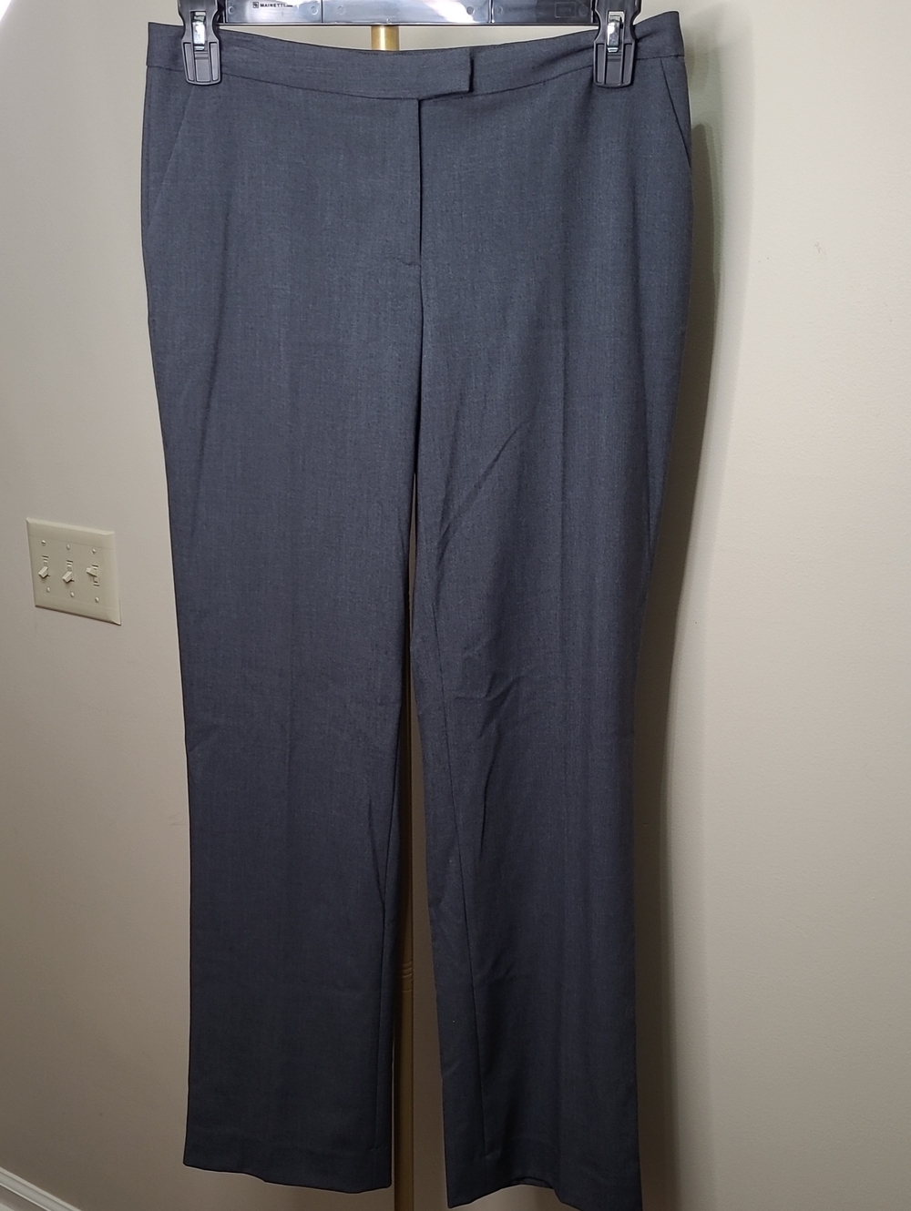 Calvin Klein Charcoal Grey Trousers size 6